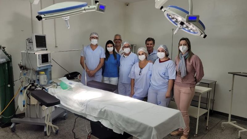 Santa Casa em parceria com a Prefeitura de Perdizes realiza nova etapa da Campanha “Fila Zero” e adquiri novos equipamentos para o Centro Cirúrgico. 