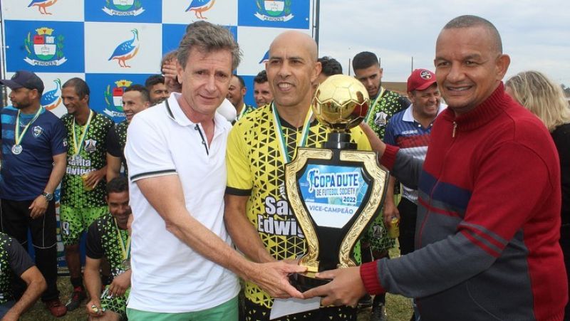 No dia 12 de junho de 2.022 aconteceu no Estádio Jaime Afonso dos Reis o encerramento da Copa Dute de Futebol Society.