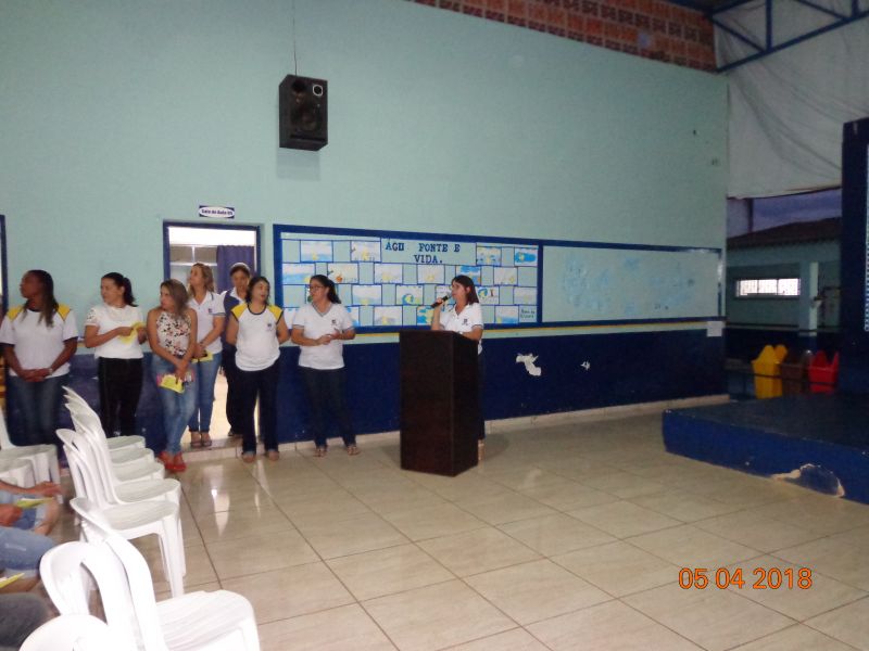 1ª Reunião de Pais da Escola Municipal Lúcio dos Santos.