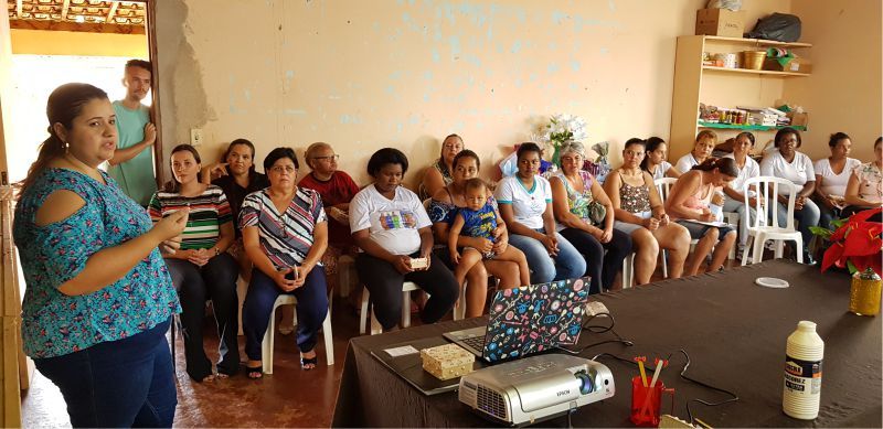No dia 15 de março novamente o CRAS Volante visitou mais uma Comunidade no município de Perdizes, desta vez a Comunidade de São José da Antinha.