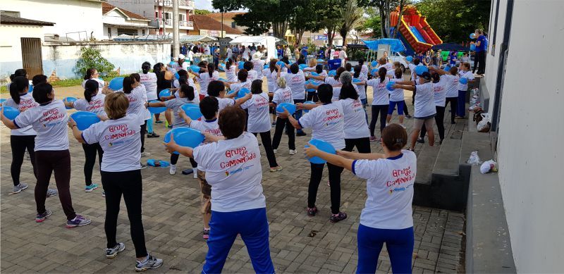 Prefeitura promove atividades comemorativas ao Dia Mundial da Saúde.